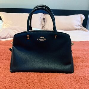 Coach Black Satchel Bag